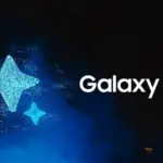 Galaxy AI logo with blue star shapes on the left and the words 'Galaxy AI' on a dark background.